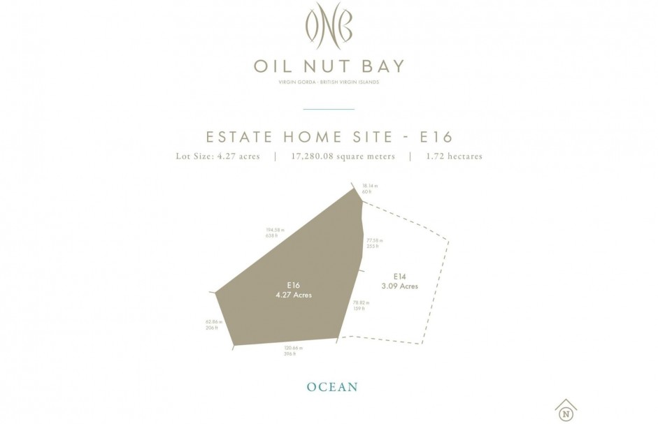 MLS# EH016 ESTATE HOMESITE 16 OIL NUT BAY - Cayman  Property for For Sale
