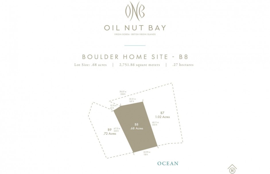 MLS# BH08 BOULDER HOMESITE 8 OIL NUT BAY - Cayman  Property