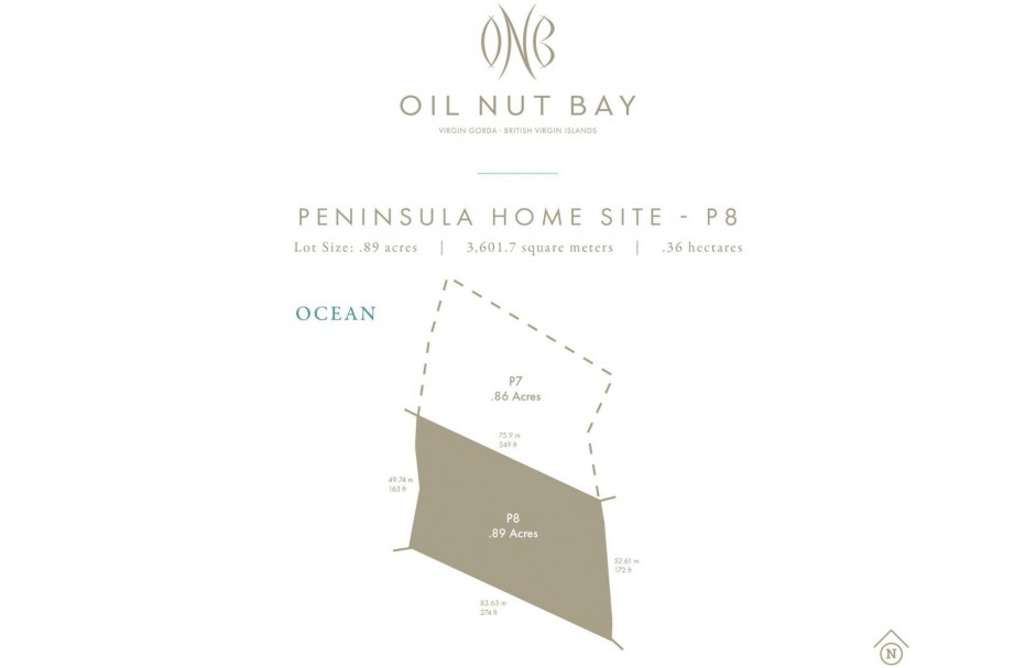 MLS#PVH008 PENINSULA VILLA HOMESITE 8 OIL NUT BAY -  Properties Listing